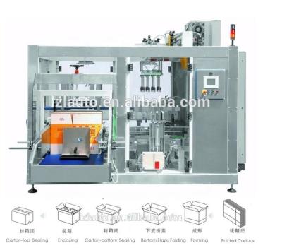 China Full Automatic Food Carton Case Packer for sale