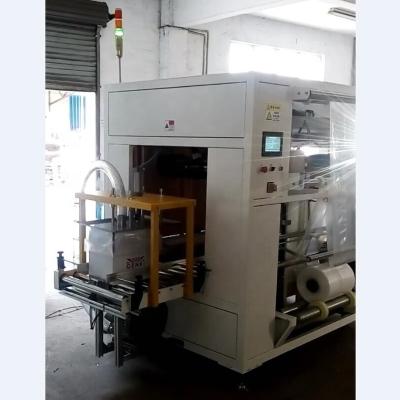 China CLOTHING bag inserting machine with automatic blower system for sale