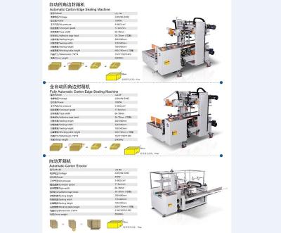 China CLOTHING Case Cardboard Packing Machine for sale