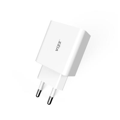 China Mobile Phone Wall Charger 5V3A Single Type C Port USB Wall EU Plug Travel Wall Charger For Mobile Phone for sale