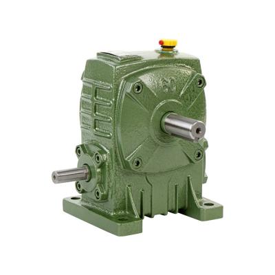 China Garment Shops Reduction Gearbox Sling Input Vertical Mounted Wpo Wpx Wpa wp SERIES Gear Speed ​​Reducer for sale