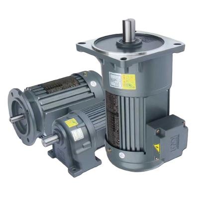 China Totally Enclosed 110 Volt AC Single Phase 750W 1HP Gear Reduction Motor for sale