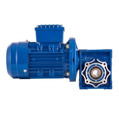 China Building Material Shops NMRV063 RATIO 30 Shaft Worm Gear Reducer Electric Motor Reduction Worm Single Output Gearbox for sale