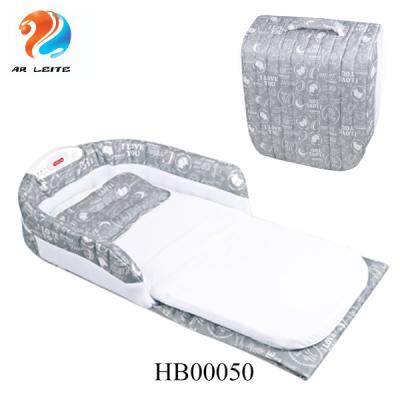 China Fashion Carriable Foldable Cotton Baby Crib Portable Newborn Baby Hutch Separated Baby Sleep Bed Travel Crib for sale