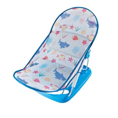 China Bath Playing Cheap Price Kids Soft Chair Sitting Foldable Bath Support , Plastic Newborn Baby Bathtub Seat for sale