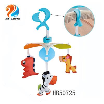 China Mobile Bed Hanging Toy Music Box Planet Plush Toy Baby Bedside Bell Hot Selling Baby Crib Music Bell Toys for sale