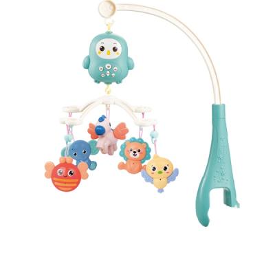 China Hot Sale Remote Control Musical Hutch Chicken Baby Bell Toy Hanging Mobile Crib Baby Bell Toy Hanging Toy Mobile for sale