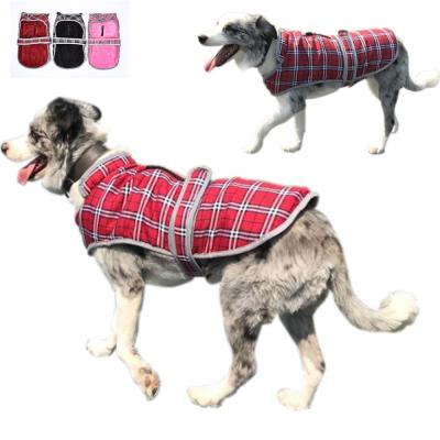 China JXANRY Viable Autumn Winter Dog Clothes Pet Clothes English Style Belt Checked Style China Pet Supplier for sale