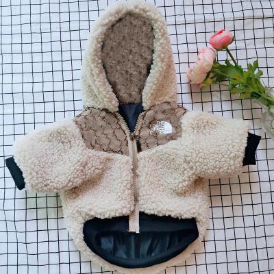 China JXANRY Sustainable Fashion Luxury Pet Clothes Warm Teddy Cat Jacket Popular Amazing North Dog Winter Fur Coat for sale