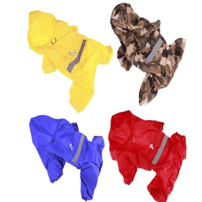 China JXANRY Pet Viable Fashionable Transparent Dog Raincoat Wholesale Supplier for sale