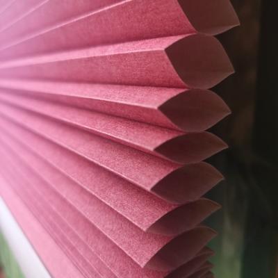 China Factory Minimalist Chinese Custom Selling Temporary Honeycomb Shutter Base Shading Pleats for sale