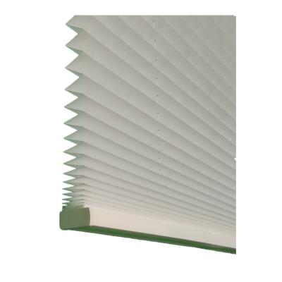 China Factory Modern Curtain Shade 100 Non Woven Pleated Curtain With Rope Manual Cheapest Price Easy Installation for sale