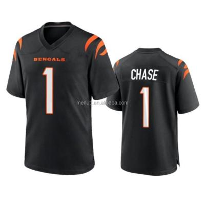 China Black Team Uniform #9 Joe Burrow Bengal s Men's MENUTT Cincinnati American Football Jersey Cheap Wholesale Antibacterial City Stitched for sale