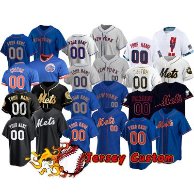 China 2023 New Men's New York Mets 18 Darryl Strawberry 12 Francisco Lindor Baseball Jersey Stitched S-5xl Custom Antibacterial for sale