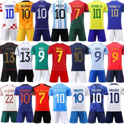 China Shirts & Main 2023 fast shipping new national team football team uniform soccer team club soccer jerseys custom made adult kids suit for sale