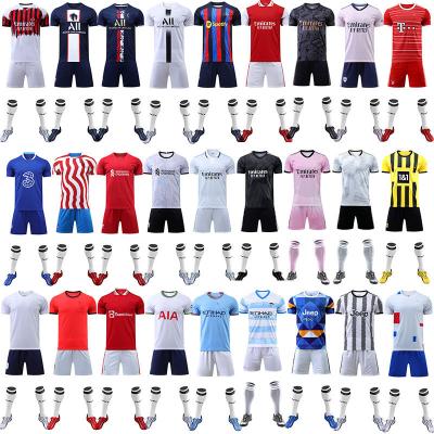 China tailandesa Quick-drying wholesale custom quality 2223 soccer jersey football singlet kits time camisa thai united 1.1 clubes for sale