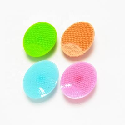 China DEEP CLEANSING Acne Blackheads Deep Cleansing Detergent Facial Pads Sweep Silicone Face Scrubbers for sale