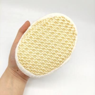 China EXFOLIATE High Quality Body Brush Shower Cellulose Cleansing Natural Bath Sisal Sponge for sale