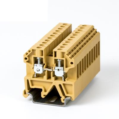 China Wire connecting the DIN-rail SAK2.5 terminal blocks 0.2-2.5mm2 for sale