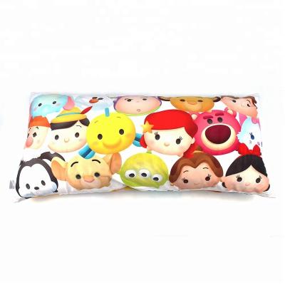 China Massage Customize Rectangular Long Throw Pillow 100% Polyester Cushion for sale