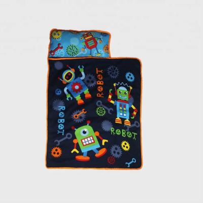 China New Design Kids Bedding 3D Digital Printing PORTABLE Sleeping Toddler Blanket Nap Mat for sale