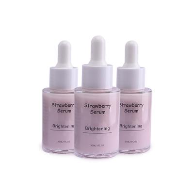 China Wholesale Price Skin Revitalizer Anti Wrinkle Whitening Brightening Strawberry Serum for sale