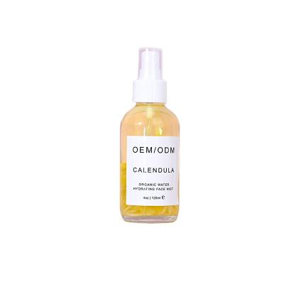 China Moisturizing Toner Organic Skin Care Calendula Water Toner Face Mist Spray for sale