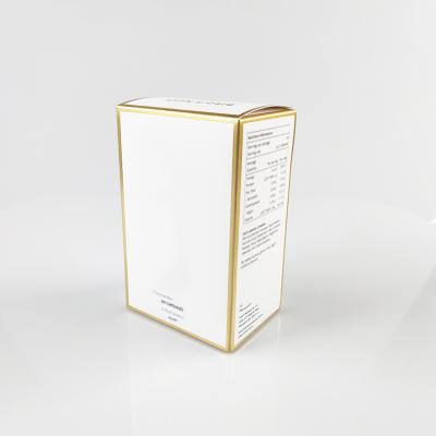 China Recyclable Custom Paper Box Cosmetic Packaging , Paper Packing Box For Nutritious Skincare Product for sale