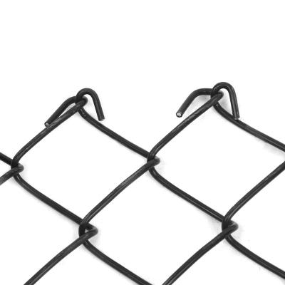 China Fence Mesh Green Chain Link Wire Fence 6x50ft Cyclone Mesh Fencing Roll for sale