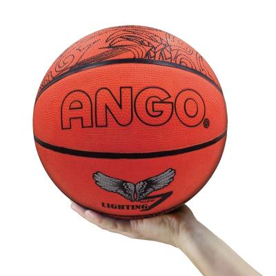 China Basketball Playing Custom LED Light Up Glowing Basketball In The Dark for sale