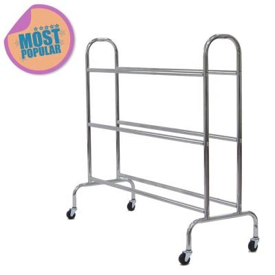 China OEM/ODM Storage Service Rack Organizer Rackracks For Super Market Pure Ball Piping Basketball Cart Storage for sale