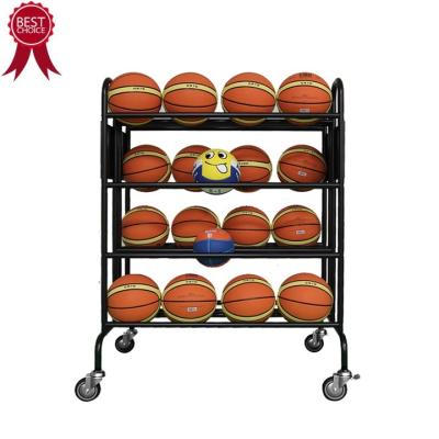 China STORAGE Gym Equipment Therapies With Custom Logo Basketball Metal Racks for sale