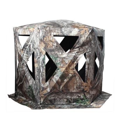 China Camouflage / Camouflage Field Game Hunting Tent Field Game Tent Outdoor Waterproof 3-4 People for sale