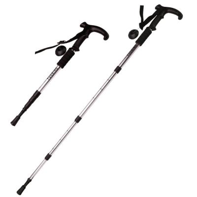 China Hotsale Adjustable Trekking Canes Length Foldable Canes Folding Increasing Rod Canes Walking Stick for sale