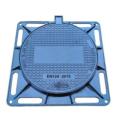 China Carports GUESS Cast Iron Manhole Cover Price / Sewer Covers With View for sale