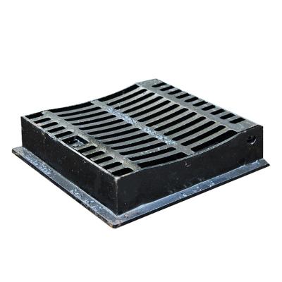 China Municipal DIVINE Aluminum Walkway Grate Driveway Drain Grates Iron Drain Grate for sale