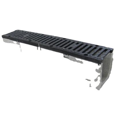 China Municipal DIVINE Iron Grating Ditch Cover Grate Drain Water Casting Grate for sale