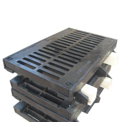 China Municipal Gutter DIVINE Heavy Duty Grate Malleable Iron Gutter Grating Malleable Iron Rain Grating for sale