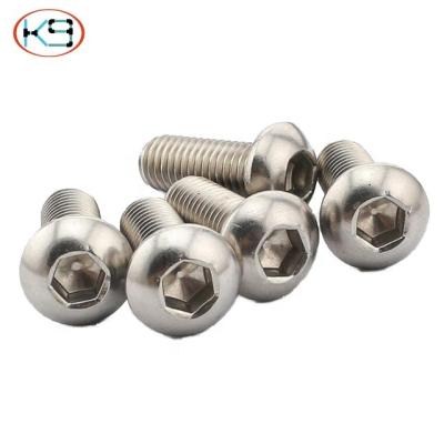 China High Quality Alloy Stainless Steel Semicircular Head Screw Hexagon Socket Screw Computer Desk Accessories for sale