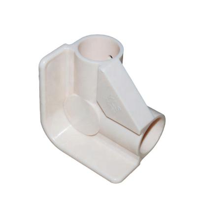 China Easy Installation Elbow Joint Quality J-006 Size PVC Plastic Joint Connector Tube Lean Pipe Fittings For PVC Pipe Lean System for sale