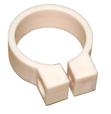 China China Industry Easy Installation Plastic Common ESD PVC Pipe Fittings Reinforce Clamping J-011 For Coated Pipe Tube Rack System for sale