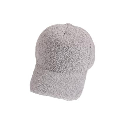 China breathable & Wholesale Warm Velvet Winter Fur Teddy Designers Baseball Hats Peaked Thick Hat For Women Waterproof for sale