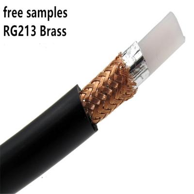 China 305m ohm Brass Coaxial Cable RG59 RG6 RG8 RG174 RG213 RG223 RG316 RG213 Low MOQ 50 Copper Clad Steel Free Samples for sale