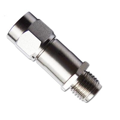 China High Quality Custom Microwave RF DC-18GHz N Male Plug To Female Jack Block Shape Fixed Coaxial DC Attenuator for sale