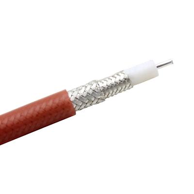 China 50 Ohm FEP Jacket RG142 Semi-Flexible RF Communication RF Coaxial Cable 52635 for sale