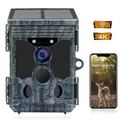 China Redleaf IR night vision wifi 4K hd 30MP weather-resistant solor powered wireless trail camera for sale