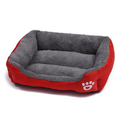 China Dropshipping Luxury Waterproof High Quality Soft Soothing Pet Dog Bed All Weather Travel Couch Dropshipping Dog Bed for sale