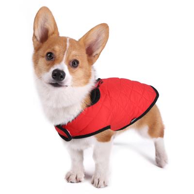 China Sustainable Fashion Luxury New Design Soft Dog Pet Clothes Dress Coat for sale