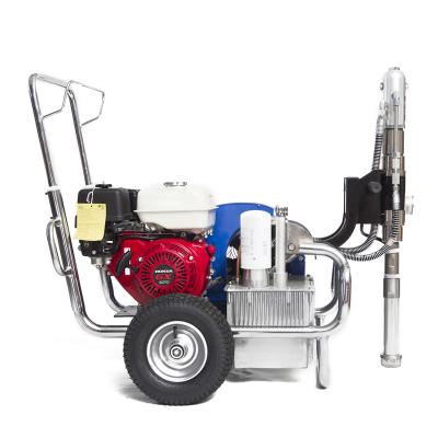 China Paint Spray Gun Putian Piston Pump Y7 Gasoline Engine Hydraulic High Pressure Airless Paint Sprayer for sale