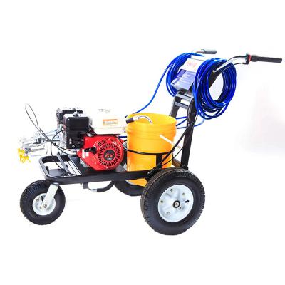 China Automatic Airless Line Striper - Two Guns PT 5090 Hand Push Automatic Airless Spraying Road Marking Machine for sale